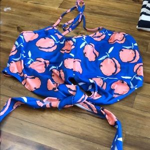 Swim halter top
